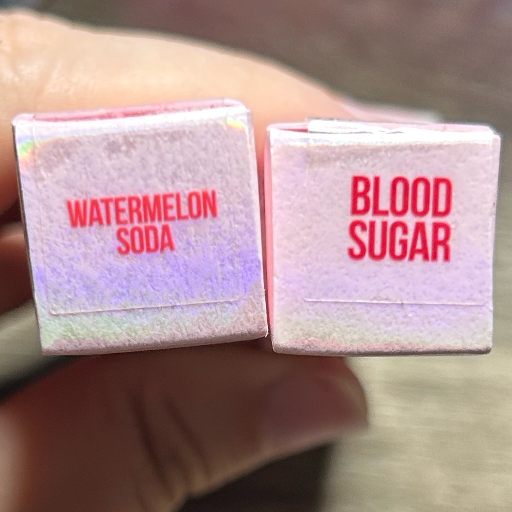 NEW IN BOX - Jeffree Star Supreme Gloss - Watermelon Soda & Blood Sugar, bundle